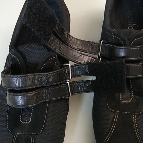 STRICTLY COMFORT SUEDE LEATHER UPPER, RUBBER SOLE, WALKING ATHLETIC SHOE - Picture 10 of 11